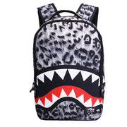 Cool Shark Canvas Backpack