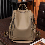 Load image into Gallery viewer, Trendy Backpack Women&#39;s Fashionable PU Soft Leather
