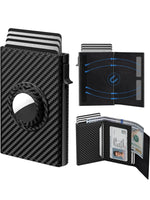 Load image into Gallery viewer, Men&#39;s Ultra-thin Smart Wallet Card Clamp
