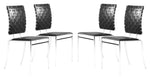 Load image into Gallery viewer, Criss Cross Dining Chair (Set of 4) Black
