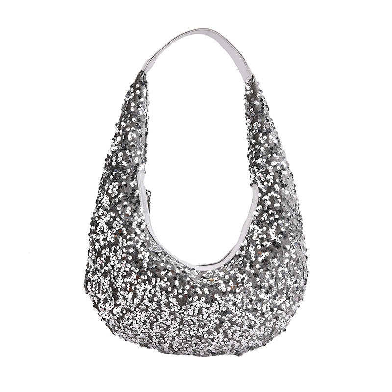 New Dinner All-match Sequins Handbag