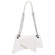 Stone Pattern Twisted Tabby Square Pouch