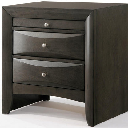 26" Rectangular Two Drawers With Solid Wood Top