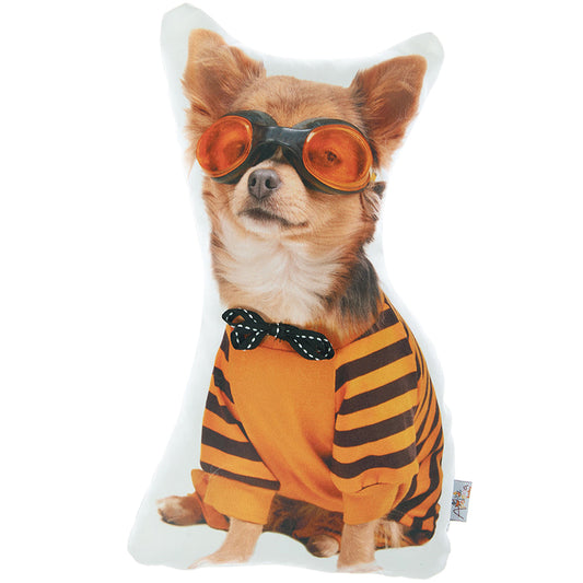 Costume Dog Printed Decorative Throw Pillow