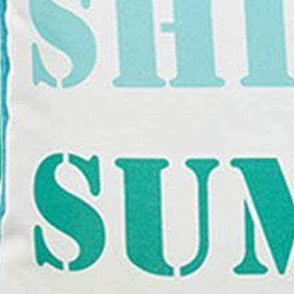 Set Of 2 Sea Shine Summer Throw Pillow Covers