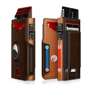 Anti-theft Brush Aluminum Alloy Card Bag