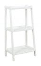 42" Bookcase With 3 Shelves In White