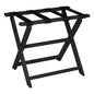 Earth Friendly Black Folding Luggage Rack With Black Straps