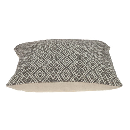 Beige And Mocha Throw Pillow