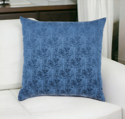 22" Navy Throw Pillow