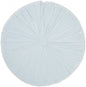 16" Periwinkle Tufted Round Throw Pillow