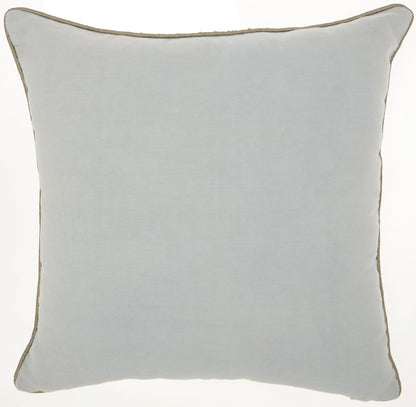 Periwinkle Embellished Throw Pillow