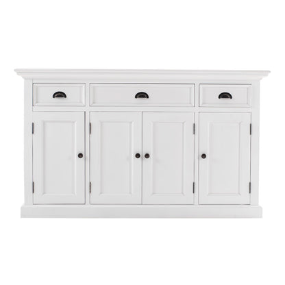 Large Modern Farmhouse White Cabinet