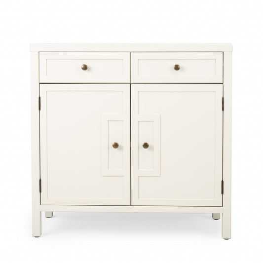 Imperial White Console Cabinet