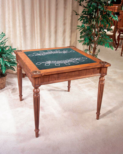 36" Brown Square Coffee Table