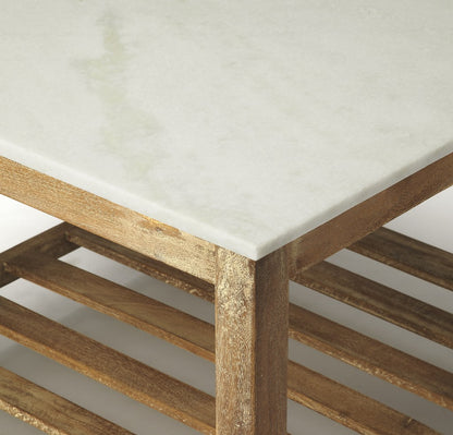 Marble Bunching Coffee Table