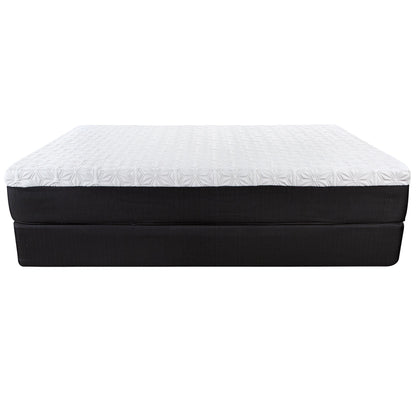 10.5" Lux Gel Infused Memory Foam And High Density Foam Mattress Twin