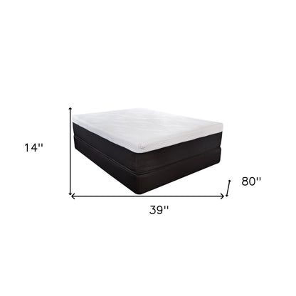 14" Hybrid Lux Memory Foam And Wrapped Coil Mattress Full