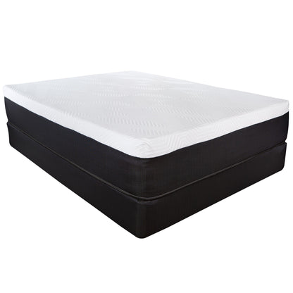 13" Hybrid Lux Memory Foam And Wrapped Coil Mattress Twin