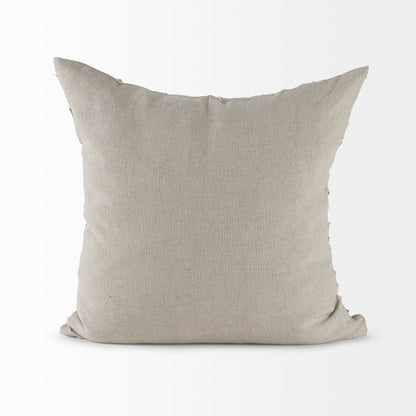 Light Gray Chevron Textured Pillow Cover