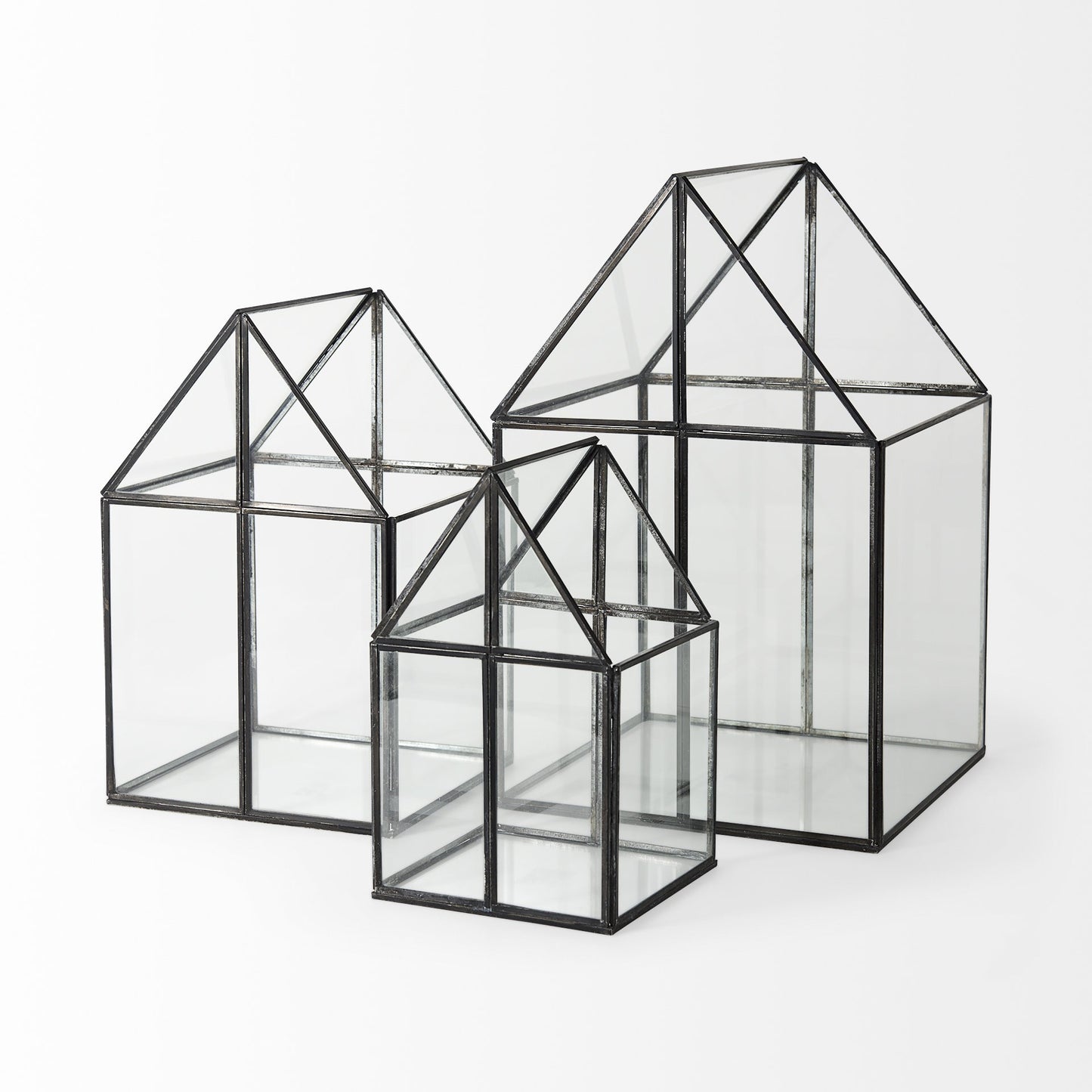 Xl House Shaped Glass Terrarium