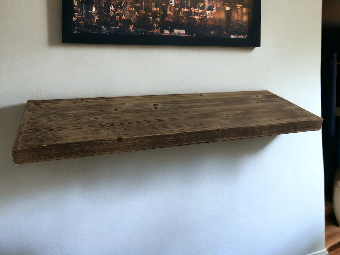 8" Solid Wood Shelving Unit