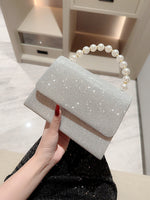 Load image into Gallery viewer, Women&#39;s Rhinestone Banquet With Evening Dress Small Bag
