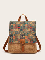 Load image into Gallery viewer, Affordable Luxury Fashion High-grade Fashion Retro Printed Backpack
