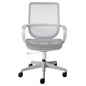 Gray Adjustable Swivel Mesh Rolling Office Chair