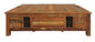 Rectangular Storage Wood Coffee Table