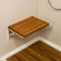 17" Premium Wall Mount Teak Shower Bench