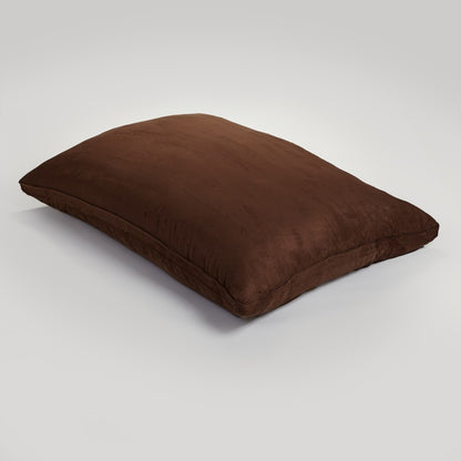 78" x 58" Brown Sofa Sack Bean Bag Lounger