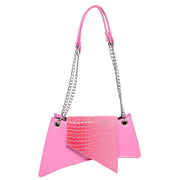 Stone Pattern Twisted Tabby Square Pouch