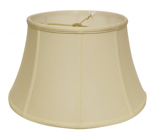 15" Ivory Drum No Slub Lampshade