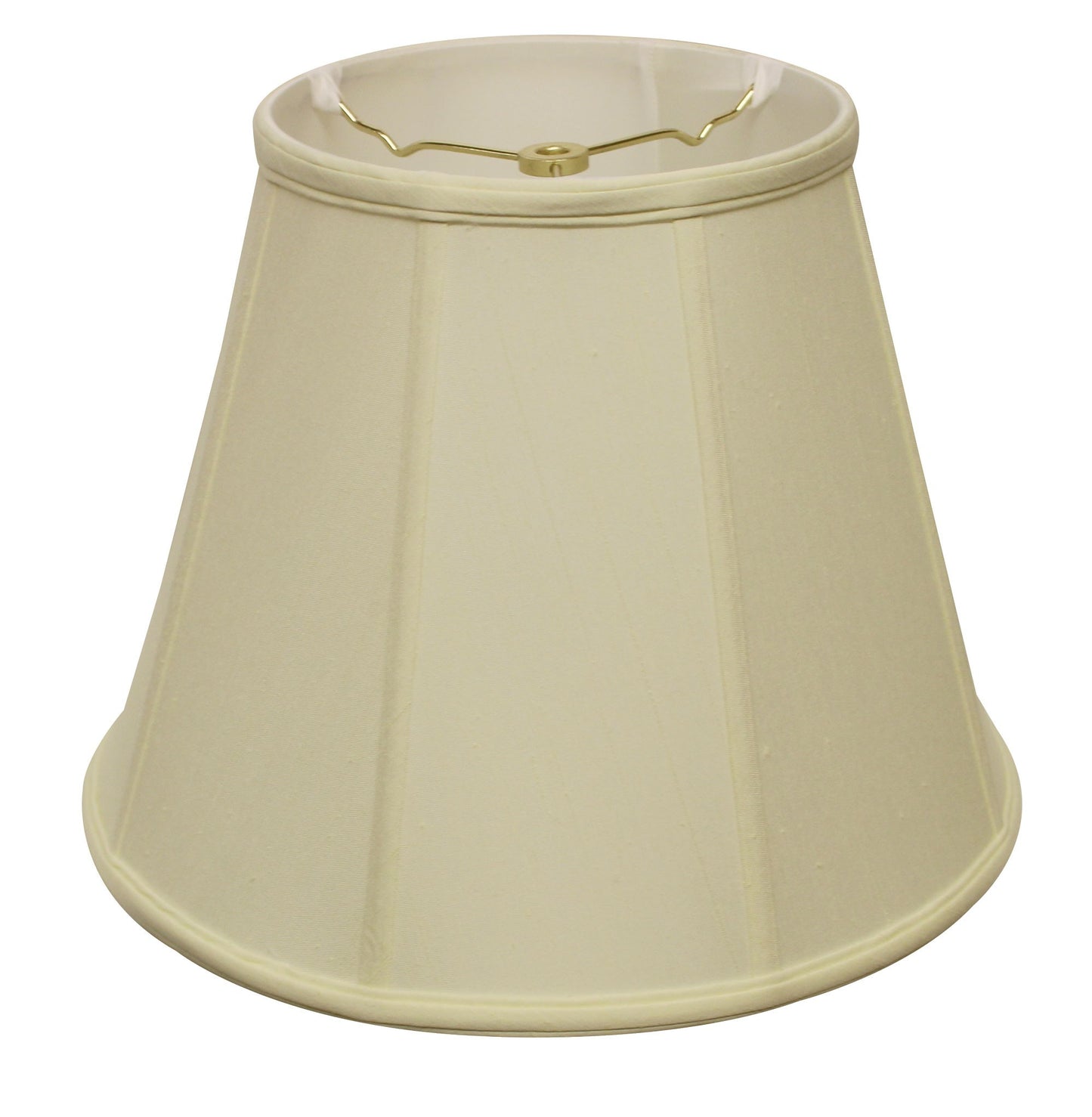 16" Ivory Slanted Empire Monay Shantung Lampshade