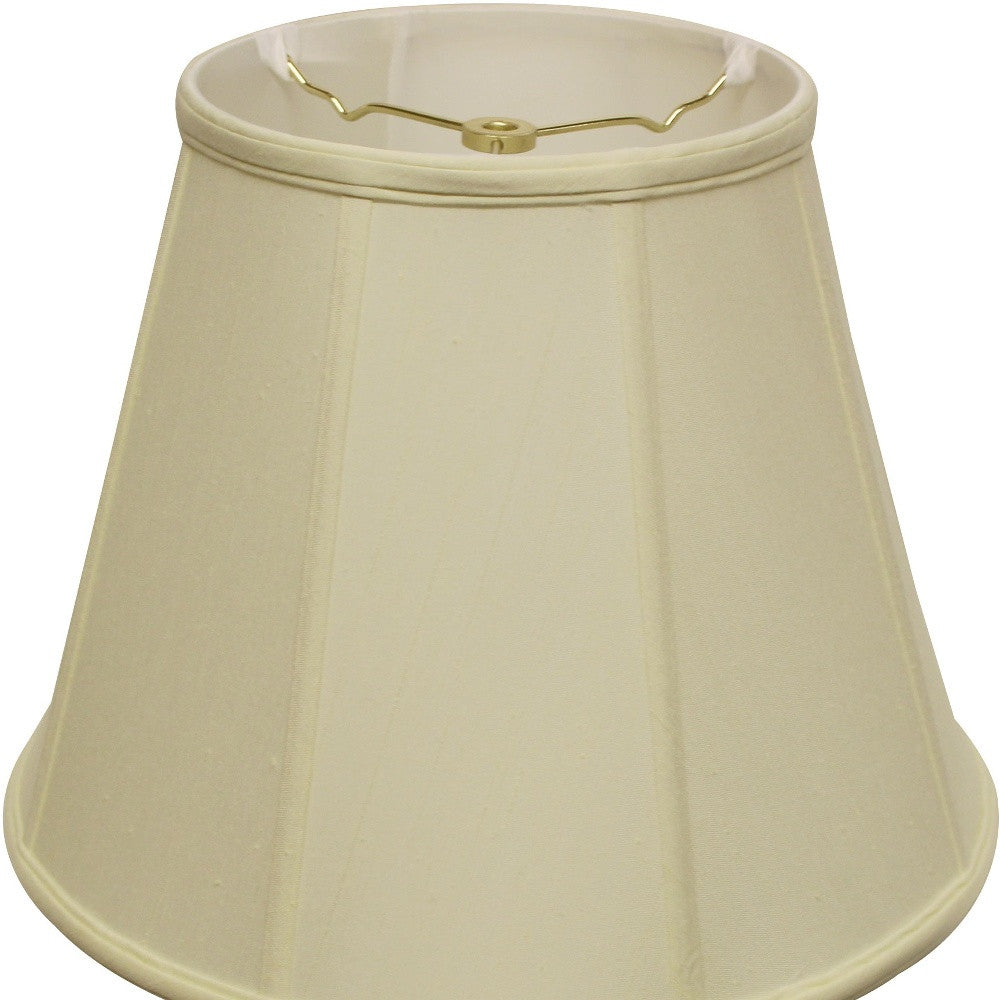 16" Ivory Slanted Empire Monay Shantung Lampshade