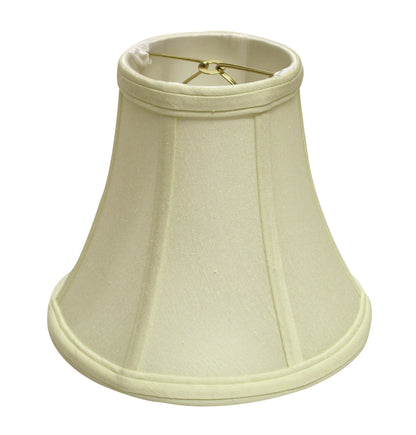 8" Ivory Premium Bell Monay Shantung Lampshade