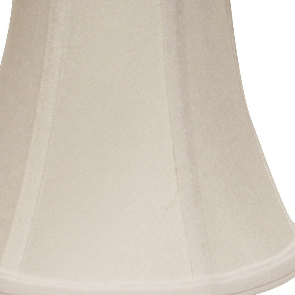 16" Snow Premium Bell No Slub Lampshade