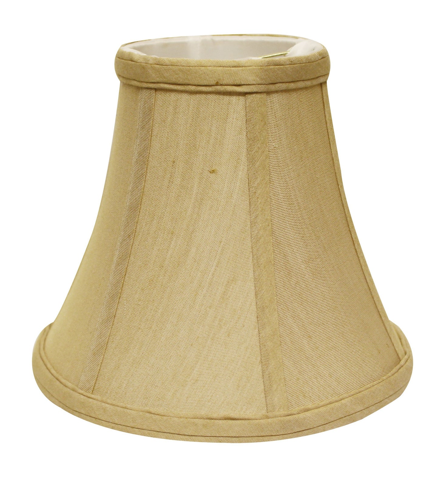 16" Pale Brown Premium Bell No Slub Lampshade