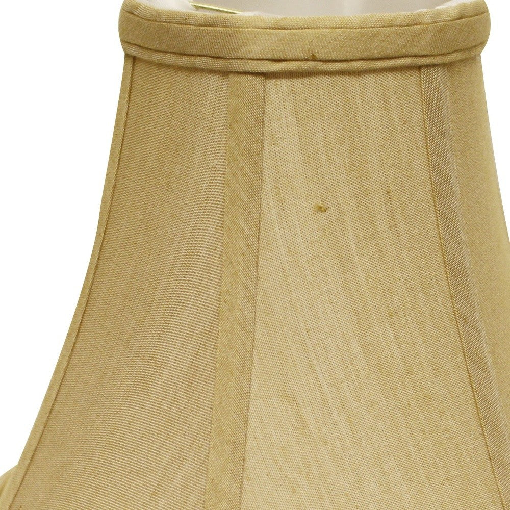 18" Pale Brown Premium Bell No Slub Lampshade