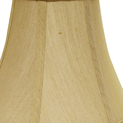 18" Pale Brown Premium Bell No Slub Lampshade