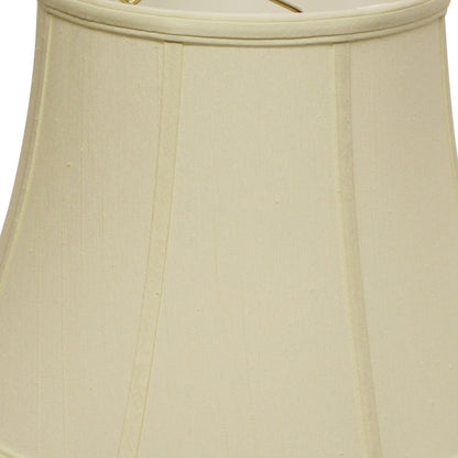 18" Ivory Altered Bell Monay Shantung Lampshade