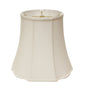 16" White Premium Octagon Monay Shantung Lampshade