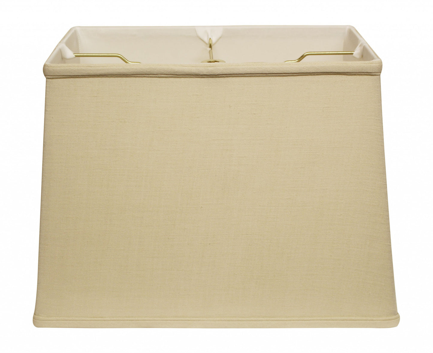 18" Pale Brown Throwback Rectangle Linen Lampshade