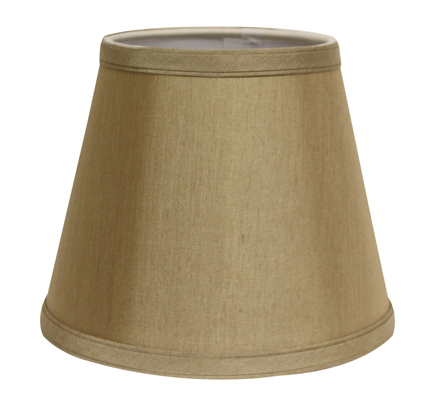 19" Pale Brown Empire Slanted No Slub Lampshade