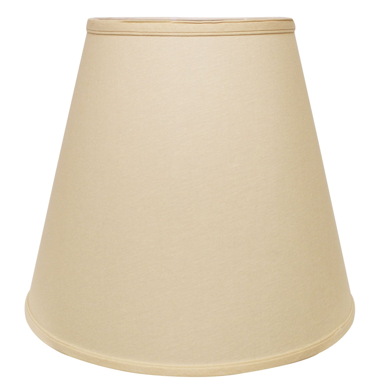 18" Parchment Biege Empire Linen Lampshade