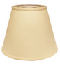 16" Parchment Biege Empire Deep Slanted Linen Lampshade