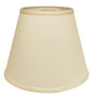 16" Ivory Empire Deep Slanted No Slub Lampshade