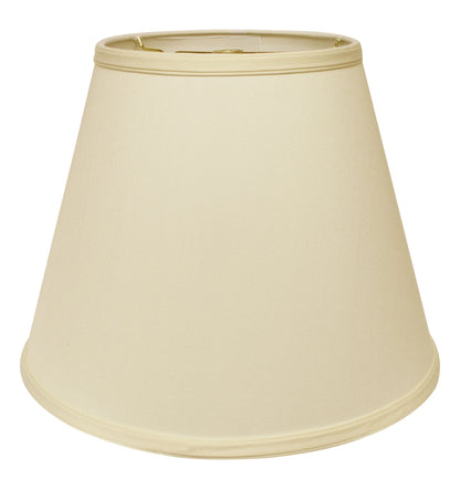 18" Ivory Empire Deep Slanted No Slub Lampshade