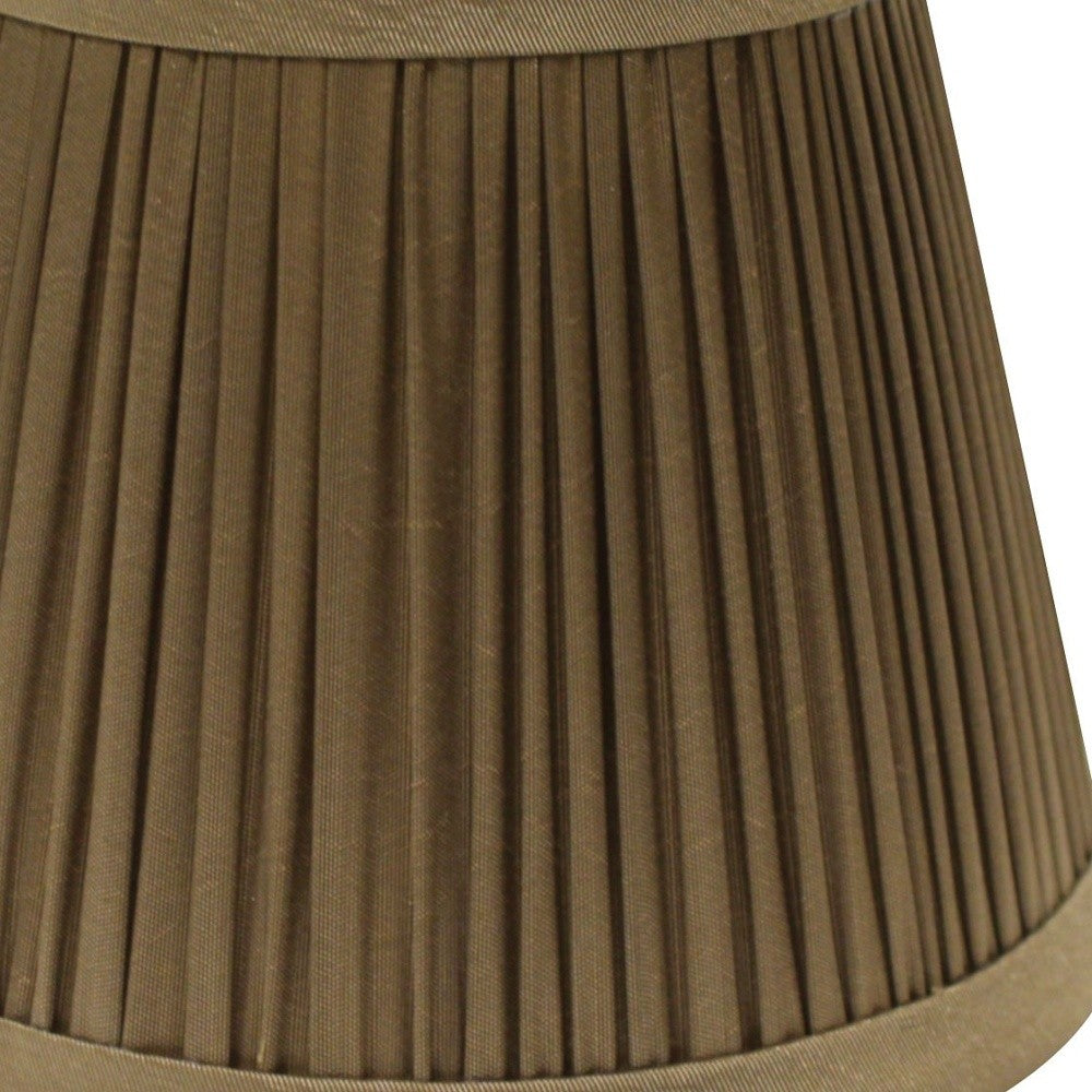 5" Ash Set of 6 Slanted Chandelier Tafetta Lampshades